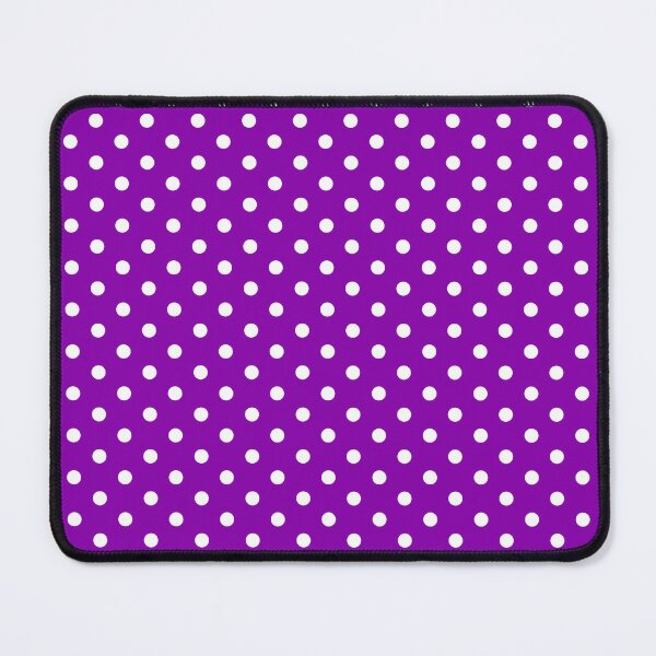 Item preview, Mini Polka Dots Purple and White designed and sold by Jeallan Designs.