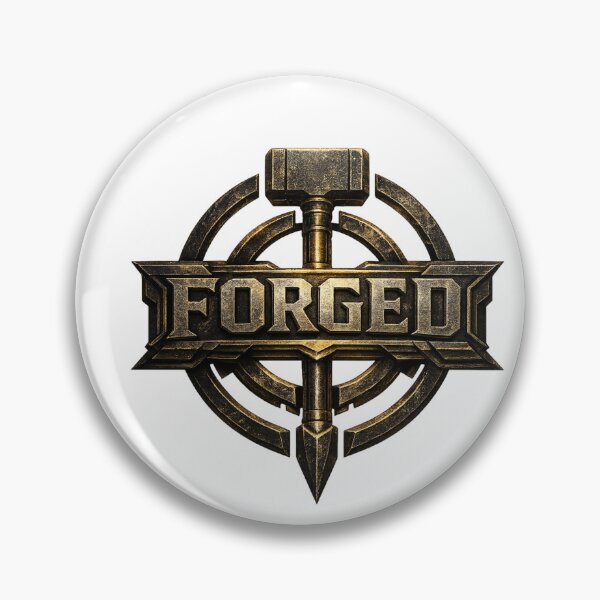 Item preview, FORGED Inferno Steel Emblem designed and sold by Ikkipass Enterprises.