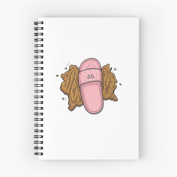 Item preview, Maybe It's Good Luck - Funny Slipper Stepping in Poop (Pink) designed and sold by HornbillDesign.
