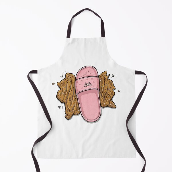 Item preview, Maybe It's Good Luck - Funny Slipper Stepping in Poop (Pink) designed and sold by HornbillDesign.
