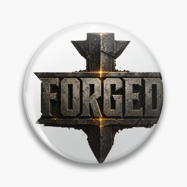 Item preview, FORGED Inferno Steel Emblem designed and sold by Ikkipass Enterprises.