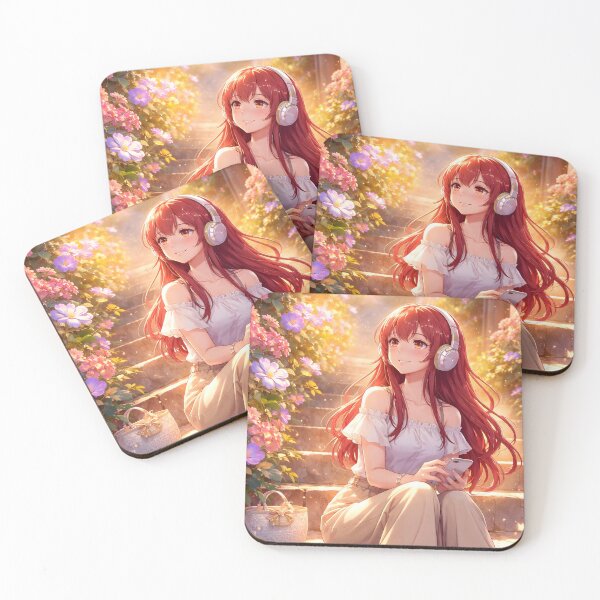 Item preview, Aka with Ethereal Flowers designed and sold by sigmaartstudio.
