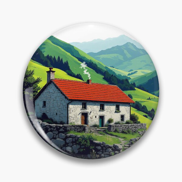 Item preview, Baserri Montes Vascos Basque Country Design designed and sold by DONOSTIADESIGN.