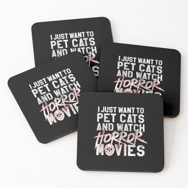Item preview,  Funny Horror Movie Fan - Halloween Cat Lover Gift designed and sold by Matteo Comolli.