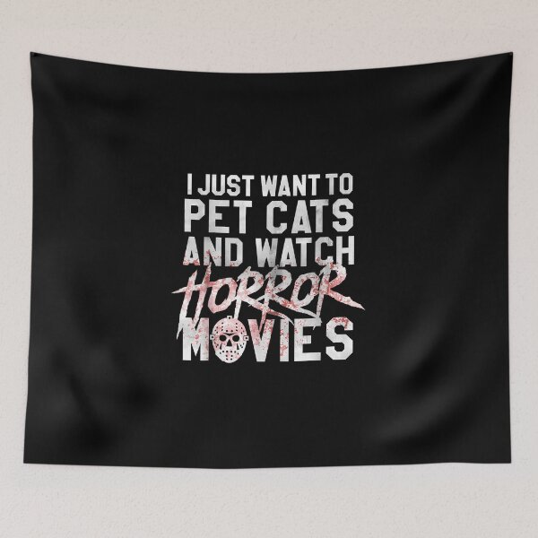 Item preview,  Funny Horror Movie Fan - Halloween Cat Lover Gift designed and sold by Matteo Comolli.