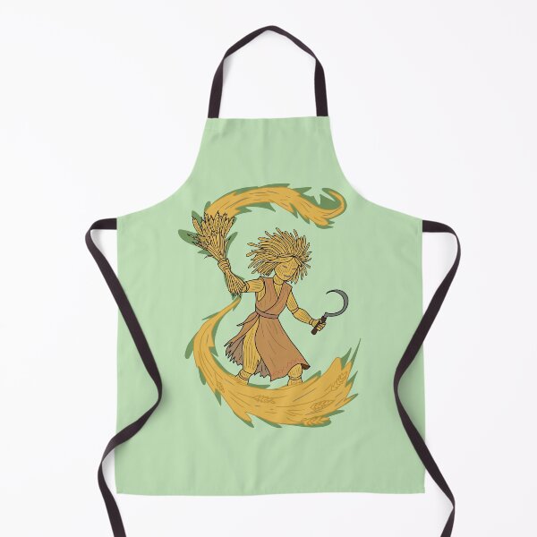 Item preview, Straw Spirit Autumn Harvest Folk Art  designed and sold by LeshanArt.