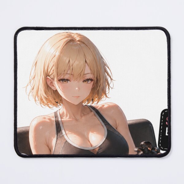 Item preview, Cute Anime Sport Gym Girl Waifu  designed and sold by Ericks0087.