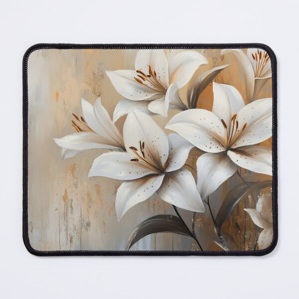 Item preview, Ivory Lilies in Warm Light designed and sold by daila70.