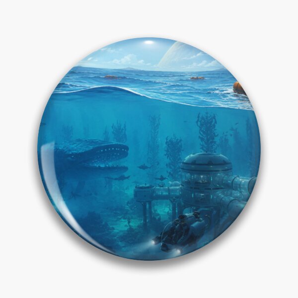 Item preview, Subnautica Artwork designed and sold by FeelTheDrawing.