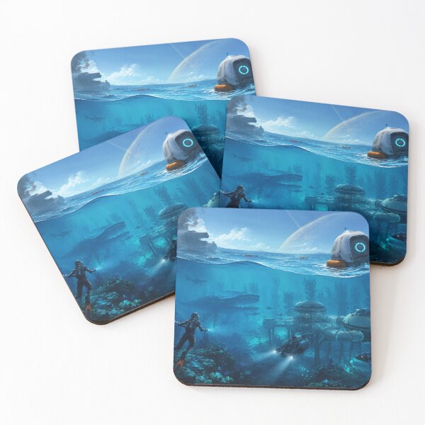 Item preview, Subnautica Artwork designed and sold by FeelTheDrawing.