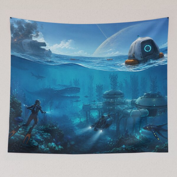 Item preview, Subnautica Artwork designed and sold by FeelTheDrawing.