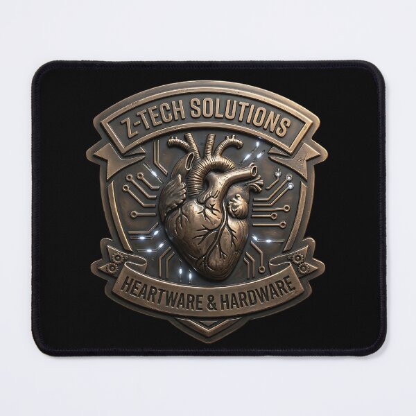Item preview, 3D Z-Tech Solutions Heartware and Hardware Cyber Crest designed and sold by HoshisWorld2018.