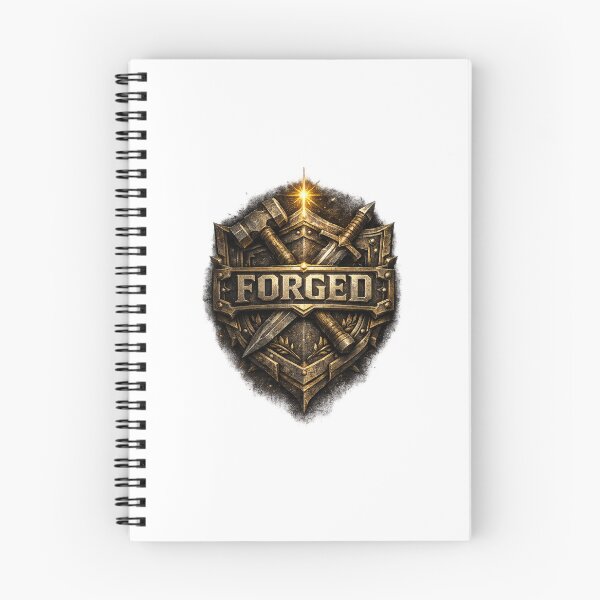 Item preview, FORGED Inferno Steel Emblem designed and sold by Ikkipass Enterprises.