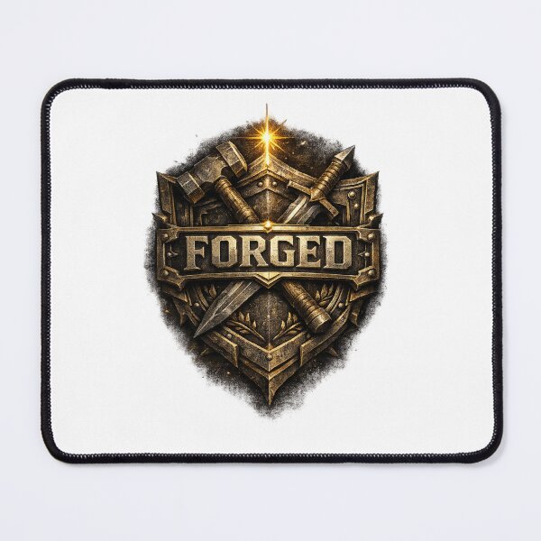 Item preview, FORGED Inferno Steel Emblem designed and sold by Ikkipass Enterprises.