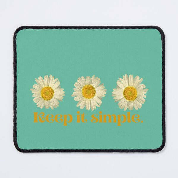 Item preview, Daisies Keep it simple designed and sold by OnaleeNicklinArt.