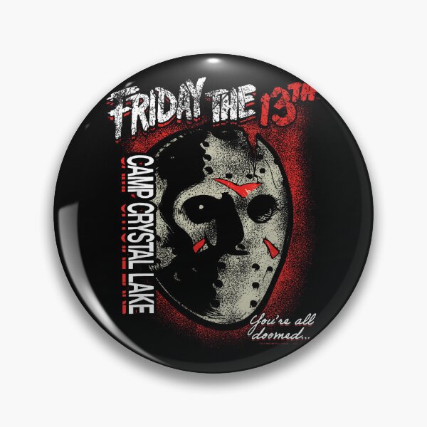 Item preview,  Friday The 13Th Jason Mask You'Re All Doomed Horror Movie  designed and sold by Matteo Comolli.