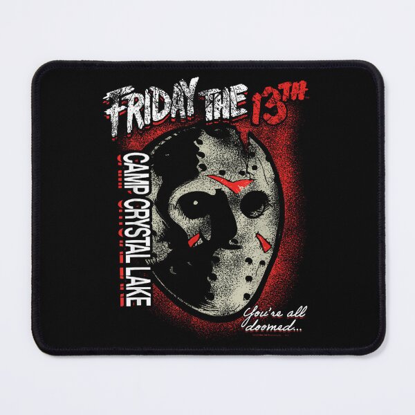 Item preview, Friday The 13Th Jason Mask You'Re All Doomed Horror Movie designed and sold by Matteo Comolli.