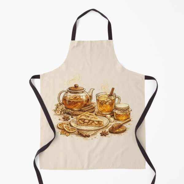 Item preview, Autumn Tea, Pie & Honey – Cozy Fall Aesthetic designed and sold by BeaVibes.