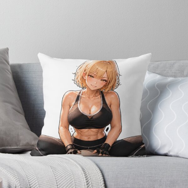 Item preview, Cute Anime Sport Gym Girl Waifu  designed and sold by Ericks0087.