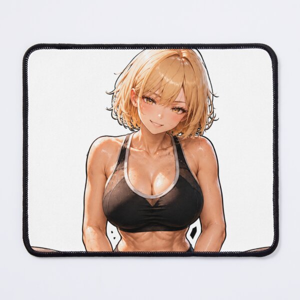 Item preview, Cute Anime Sport Gym Girl Waifu  designed and sold by Ericks0087.