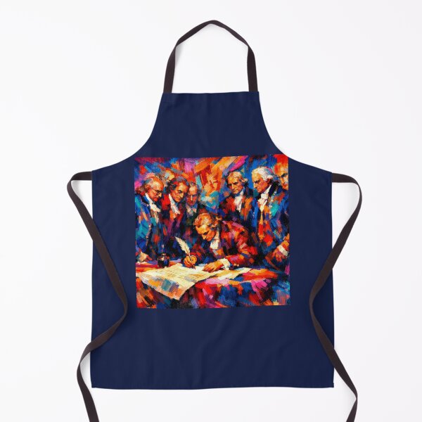 Item preview, Abstract Liberty: The 1776 Signing in Color designed and sold by FIREDesignsPOD.
