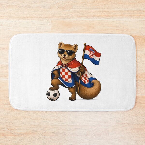 Item preview, Croatia Kuna Football Fan Soccer Ball Supporter designed and sold by wishtopia.