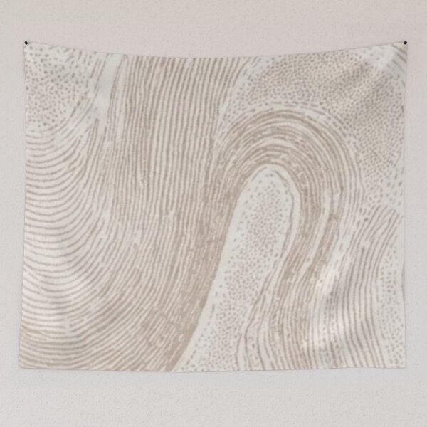 Item preview, Abstract Wave Lines Textured Pattern designed and sold by ZedColors.