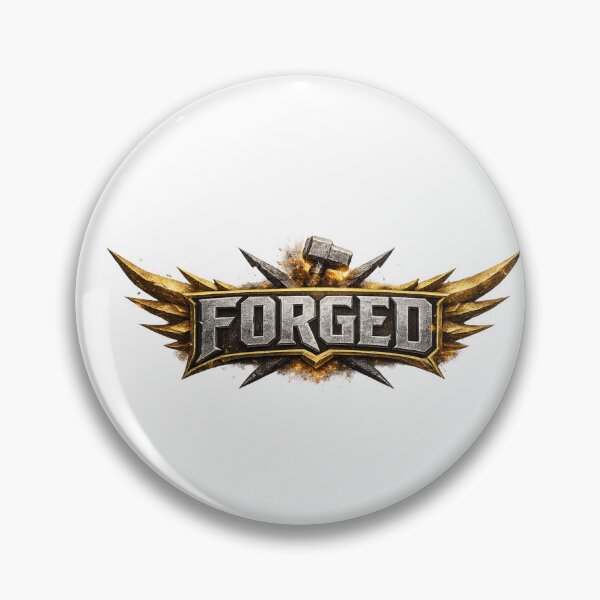 Item preview, FORGED Inferno Steel Emblem designed and sold by Ikkipass Enterprises.