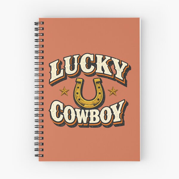 Item preview, Lucky Cowboy Vintage Western Typography designed and sold by Black Signal.