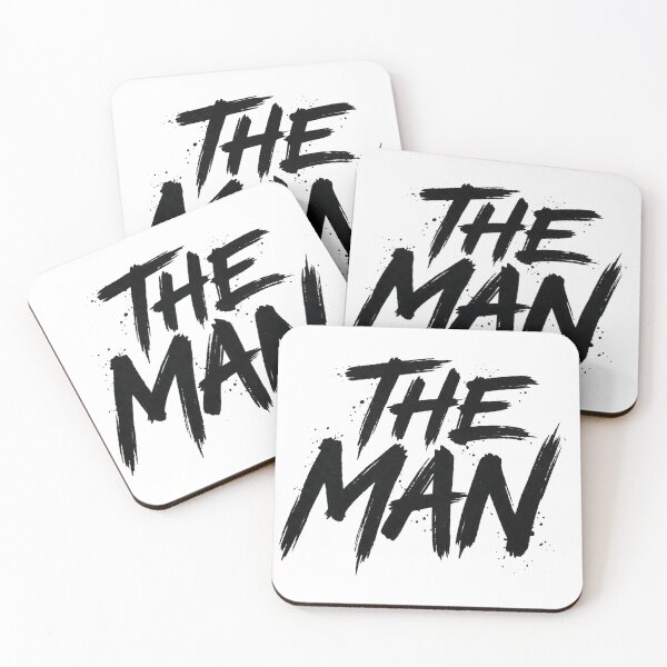 Item preview, The Man Bold Grungy Typography Design designed and sold by LyoniHERA.