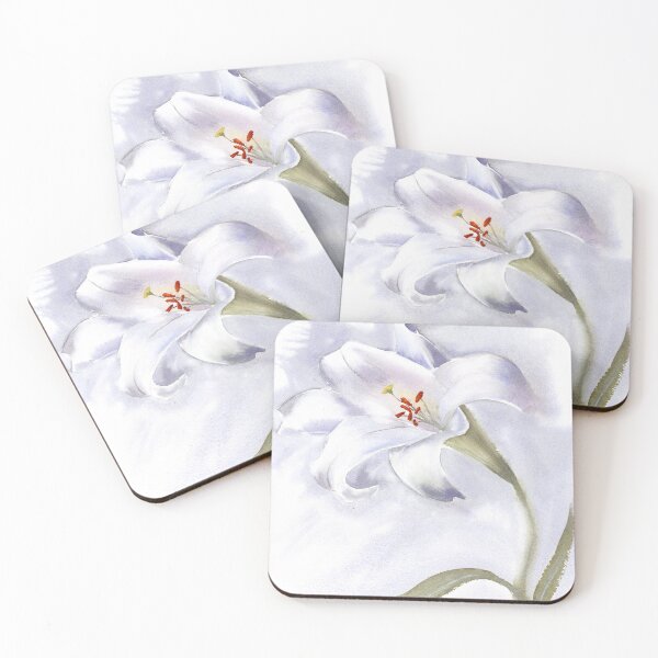Item preview, L purple flower designed and sold by PaintsPassion.
