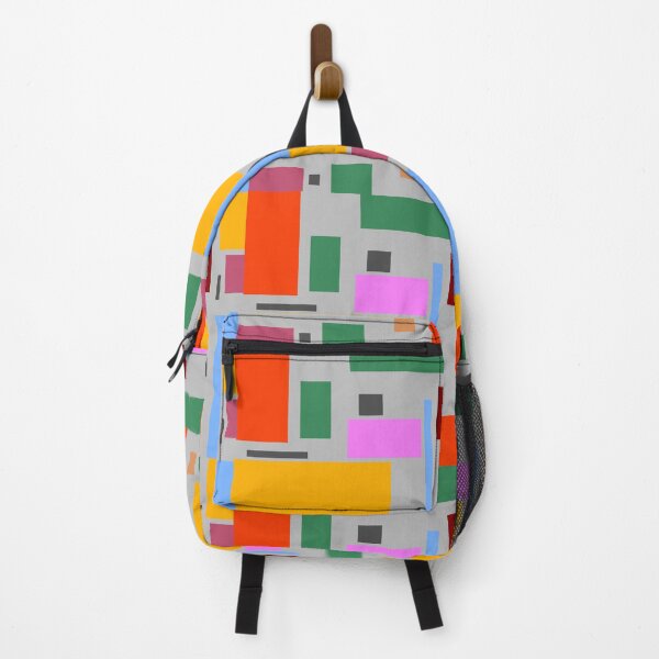 Item preview, Colorful Geometric Blocks Wall Art | Bold Abstract Print for Modern Home Decor designed and sold by Desolaa_Arts.