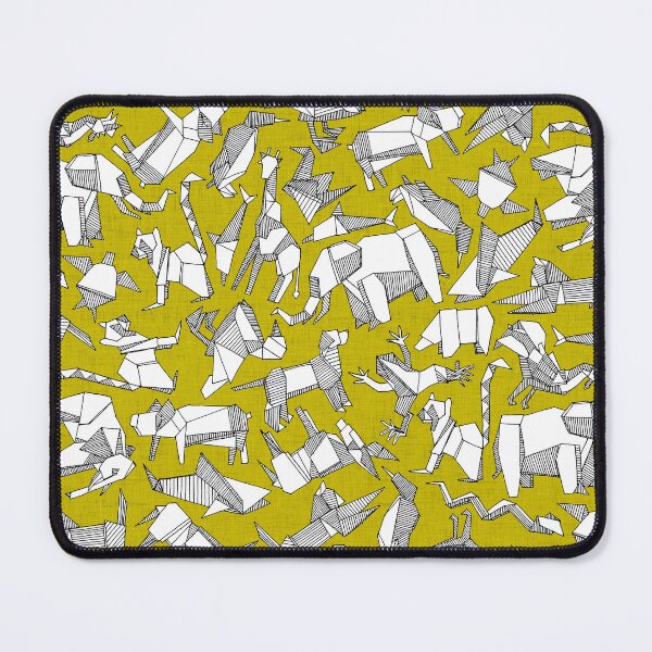 Item preview, animal de origami dipsy chartreuse designed and sold by scrummy.