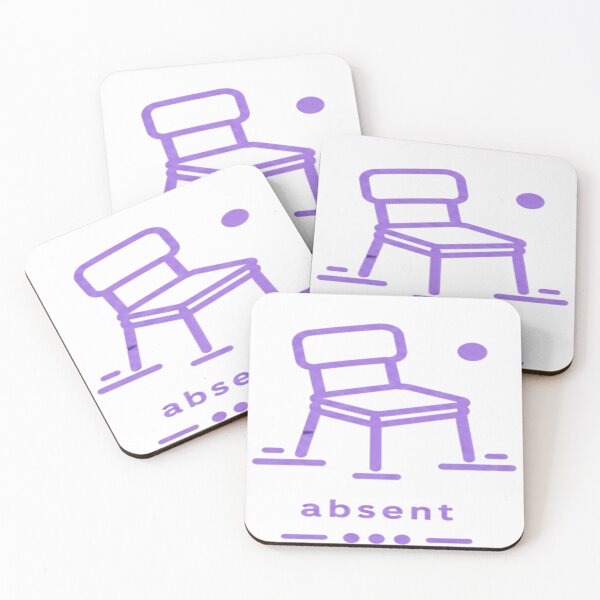 Item preview, Absent – Minimal Purple Aesthetic designed and sold by Velora Design .