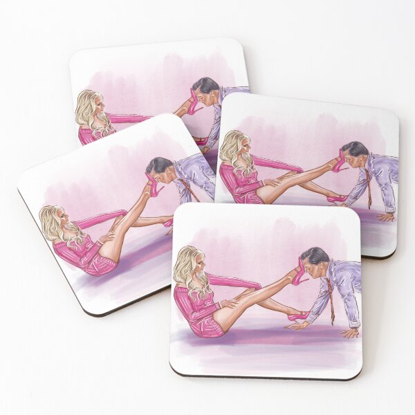 Item preview, Margot Robbie and Leonardo DiCaprio designed and sold by icongallery.