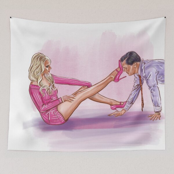 Item preview, Margot Robbie and Leonardo DiCaprio designed and sold by icongallery.