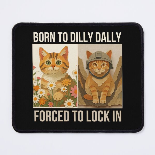 Item preview, Born to Dilly Dally Forced to Lock In designed and sold by monika-arthing.