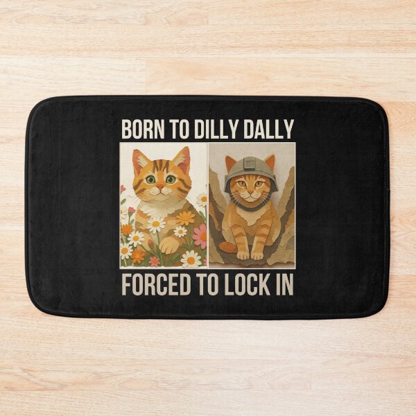 Item preview, Born to Dilly Dally Forced to Lock In designed and sold by monika-arthing.