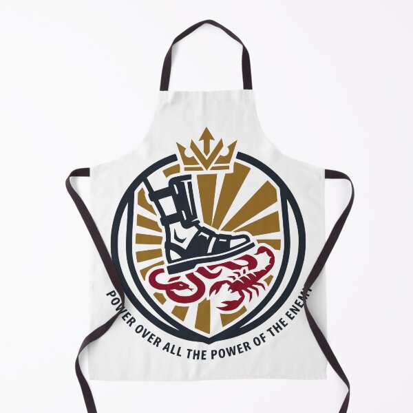 Item preview, Christian Warrior Boot Crushing Serpent and Scorpion Emblem designed and sold by FunFitLife Studio.
