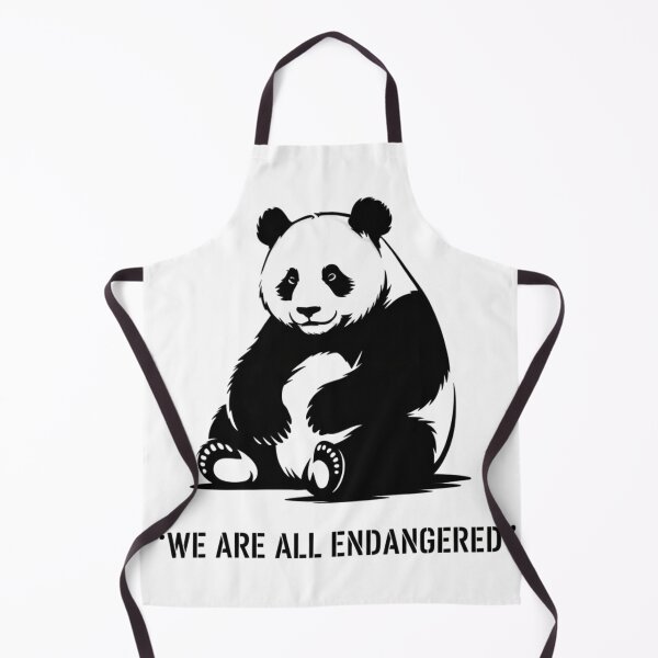 Aperçu de l'œuvre Banksy Panda - Nous sommes tous en danger créée et vendue par 123ks.
