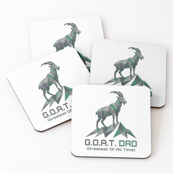 Item preview, GOAT Dad Greatest Of All Time Geometric Art designed and sold by LyoniHERA.