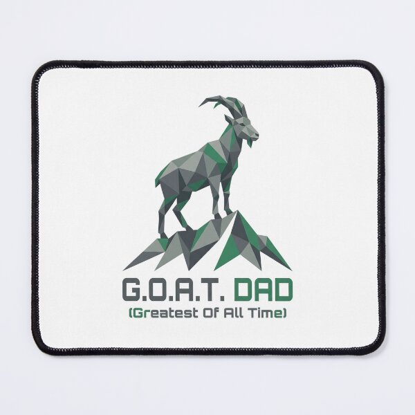 Item preview, GOAT Dad Greatest Of All Time Geometric Art designed and sold by LyoniHERA.