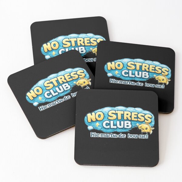 Item preview, No Stress Club Cute Relaxing Mood designed and sold by Hobby-up.