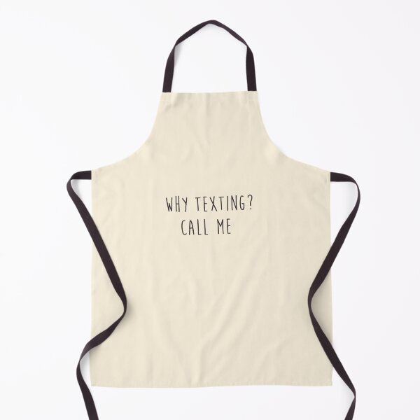 Item preview, Why Texting Call Me White Tee designed and sold by heyyoyeah63.