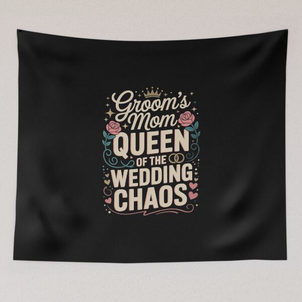 Item preview, Groom's Mom Queen of the Wedding Chaos designed and sold by jkrphoto.