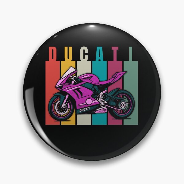 Item preview, Retro Pop Art Ducati Motorcycle designed and sold by 2msons.