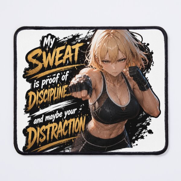Item preview, Cute Anime Sport Gym Girl Waifu  designed and sold by Ericks0087.