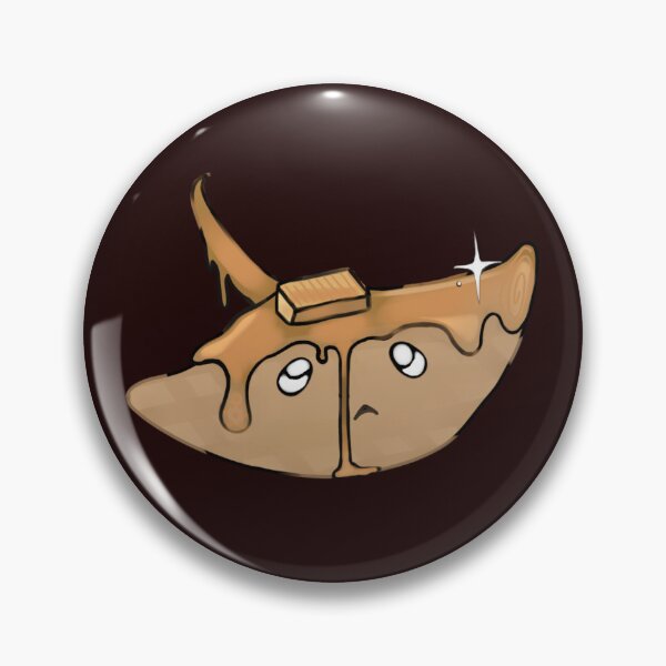 Item preview, - Pancake stingray - Breakfast Critters - dark red - designed and sold by echoztarrr.