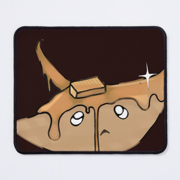 Item preview, - Pancake stingray - Breakfast Critters - dark red - designed and sold by echoztarrr.