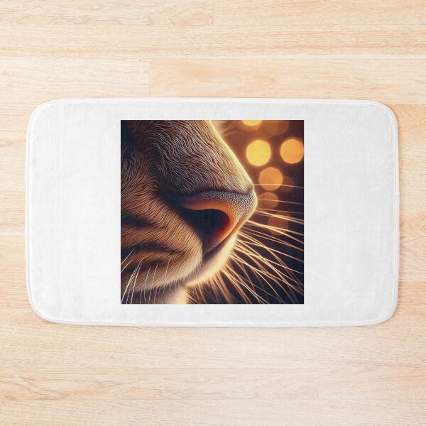 Item preview, Feline nose with soft lights - Textured details designed and sold by davidromapixel.